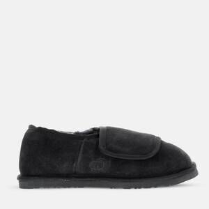 NEW LAMO women's closed toe heel wrap bootie wide slipper in black